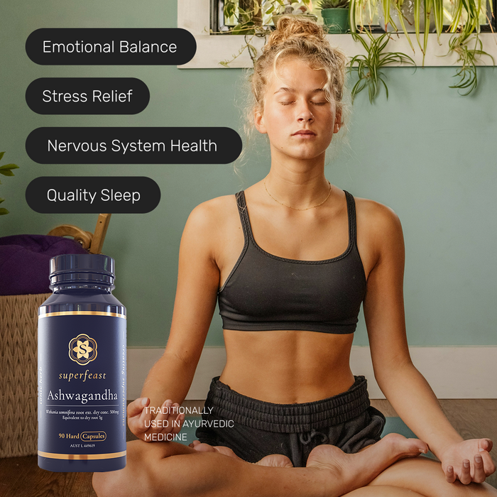 Ashwagandha Capsules - 90 Capsules