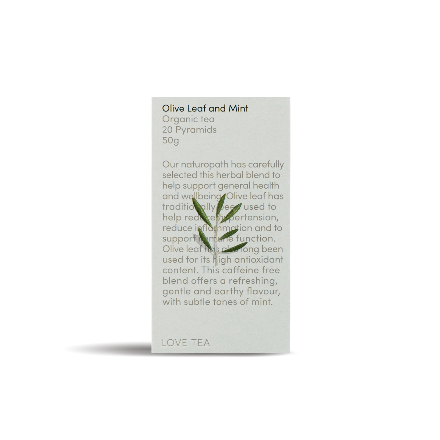 Olive Leaf & Mint x 20 Pyramids