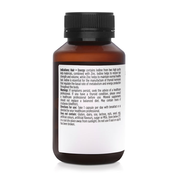 JSHealth - Hair + Energy - 60 Capsules