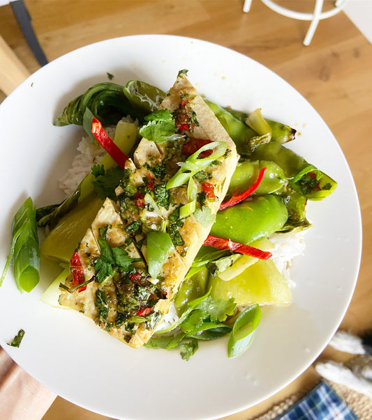 Asian Style Baked Fish/Tofu