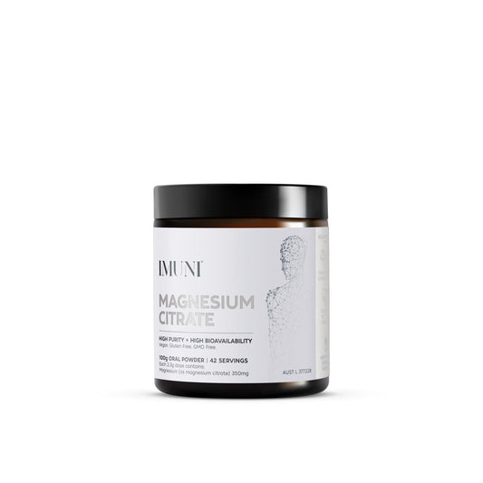 IMUNI Magnesium Citrate - 100g Powder