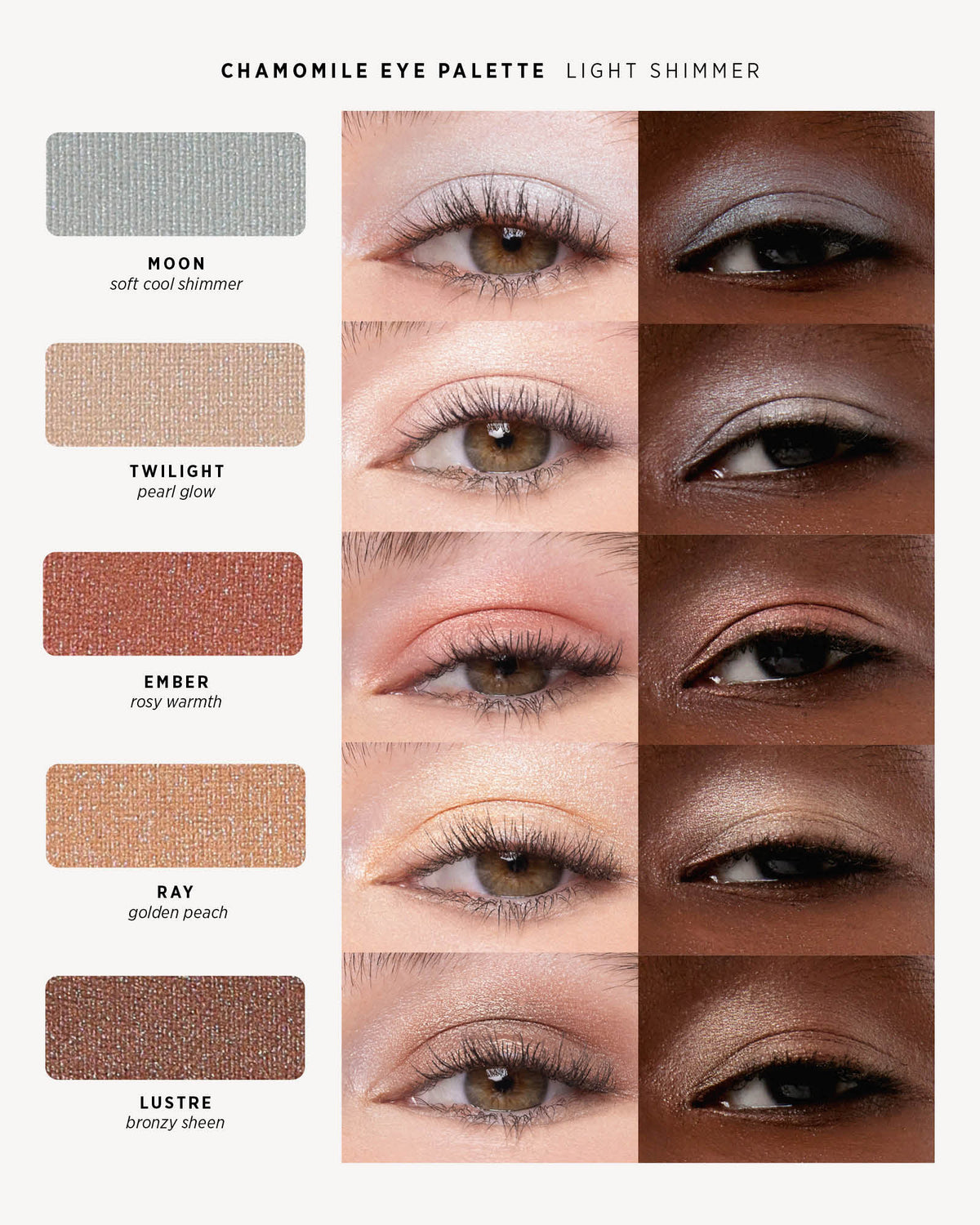 Chamomile Eye Palette - Shimmer