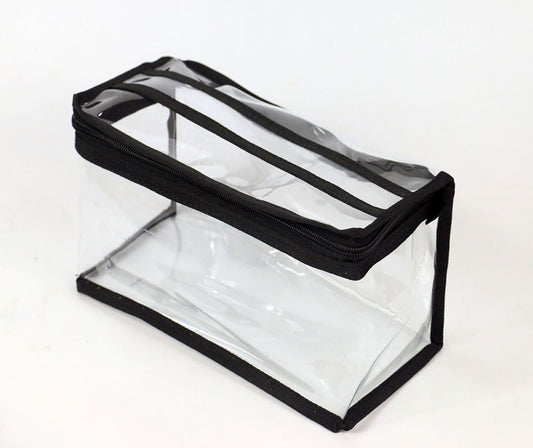 Clear Rectangle Cosmetics Bag