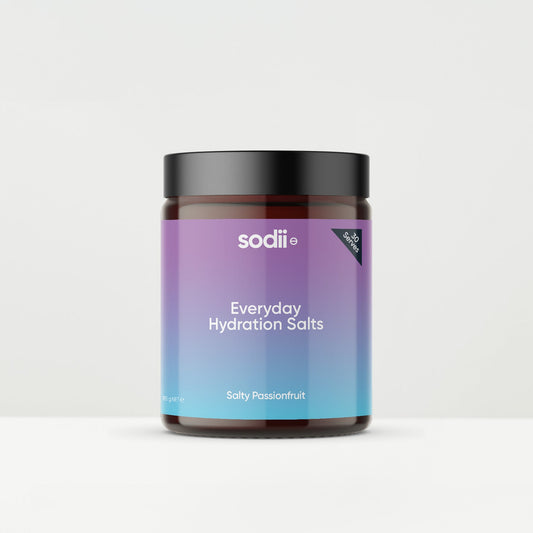 Sodii Hydration Salts - Salty Passionfruit 185g Jar