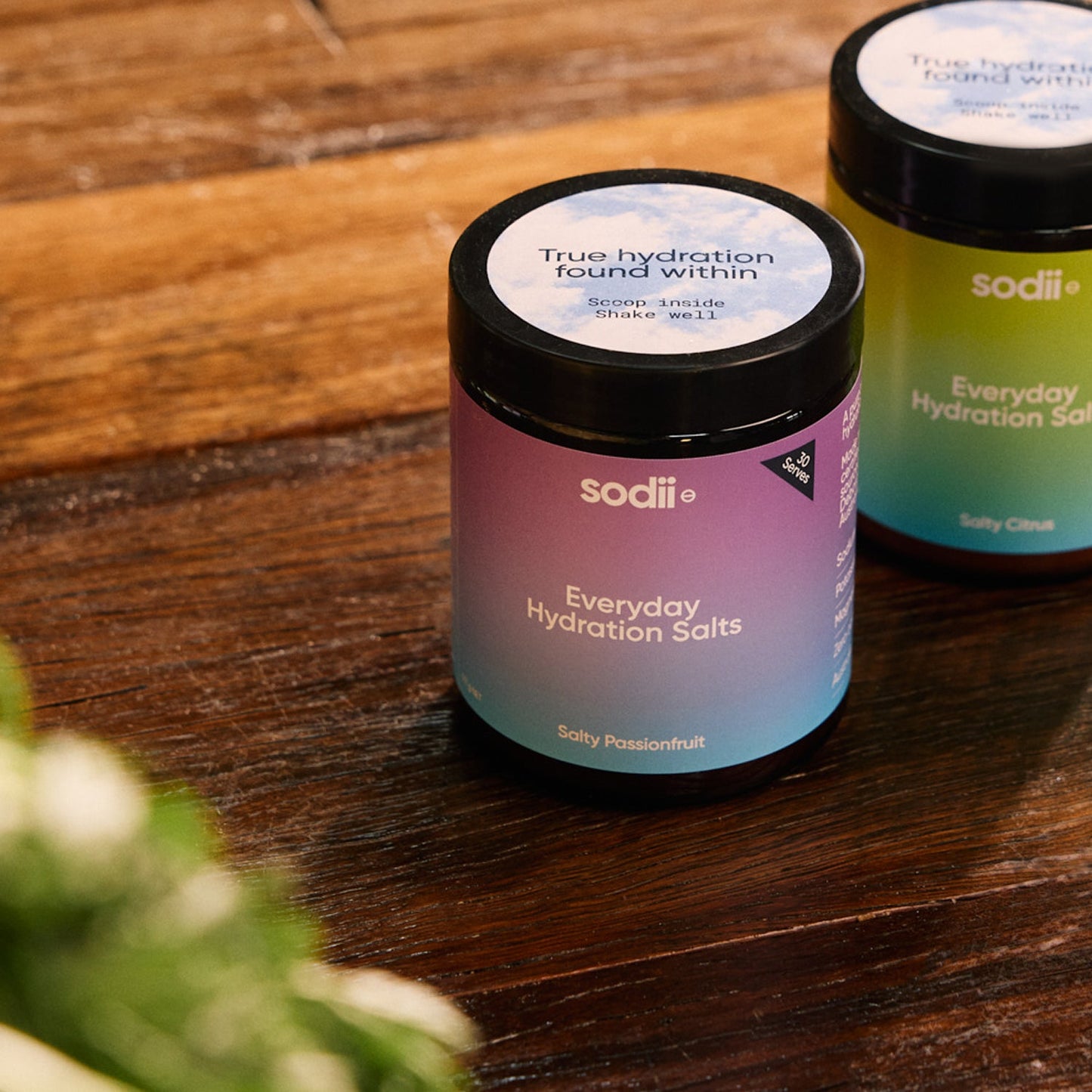 Sodii Hydration Salts - Passionfruit 185g Jar