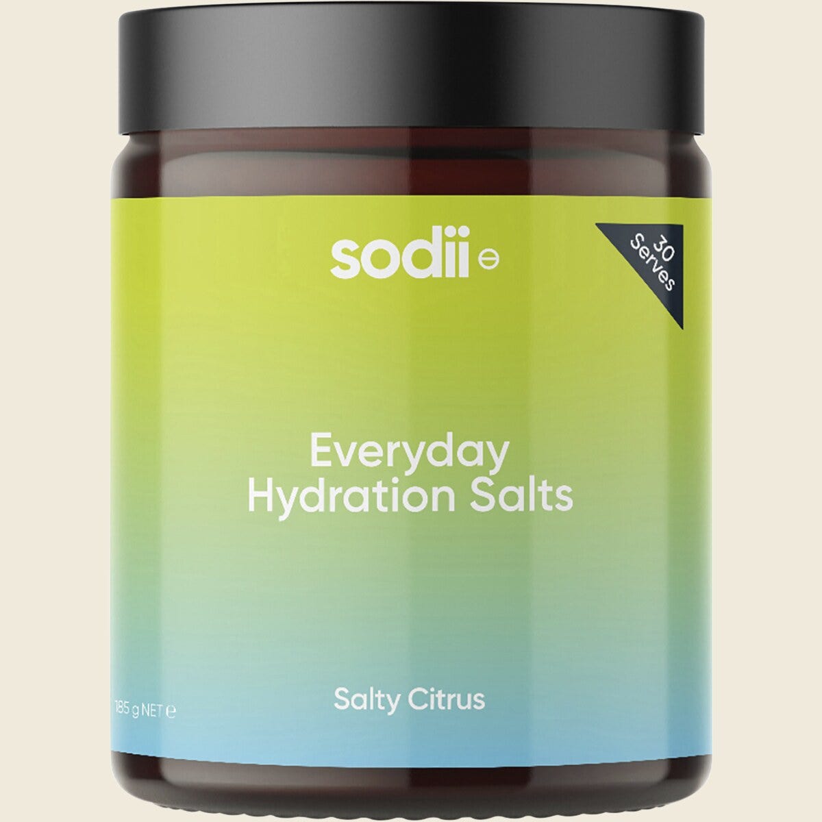 Sodii Hydration Salts - Salty Citrus 185g Jar