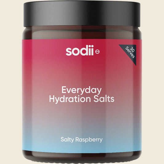 Sodii Hydration Salts - Raspberry 185g Jar