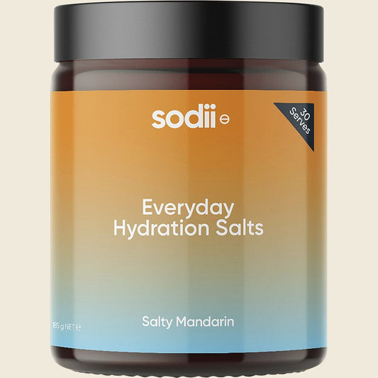 Sodii Hydration Salts - Mandarin 185g Jar
