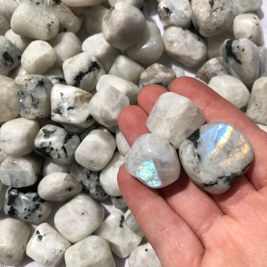 Rainbow Moonstone - Tumbled